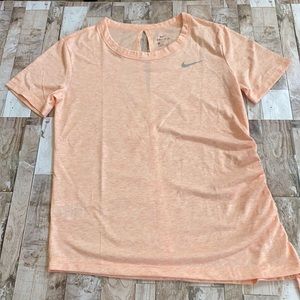 NWT- Nike Running Shirt - Peach, Size S